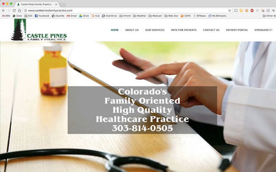 Website design for Colorado Springs urgent care